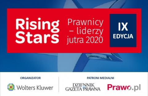 "Rising Stars Prawnicy - liderzy jutra 2020" - Kapituła wskazała 35 prawników