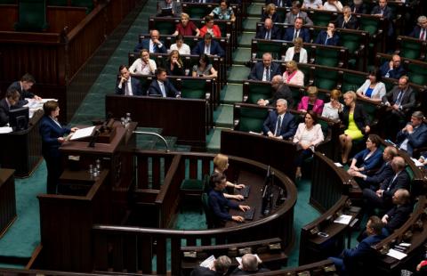 W Sejmie odbyła się debata na temat finansowania partii