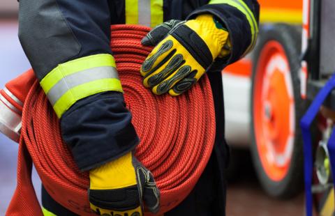 Straż pożarna usunęła skutki wycieku amoniaku w Braniewie