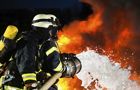 Żywiec: Prokuratura bada sprawę pożaru w fabryce rozpuszczalników