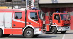 Bydgoszcz: pożar w szpitalu MSW; nikomu nic się nie stało