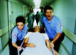 Głuchołazy: pacjent podpalił szpitalne łóżko