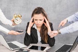 Zestresowany jak Polak w pracy