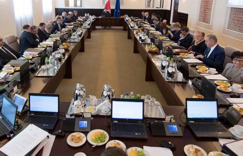 Rząd omówi dzisiaj osiem projektów ustaw