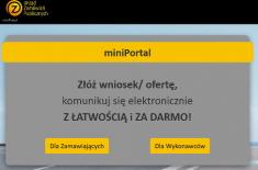 miniPortal zamówień publicznych już bez tajemnic