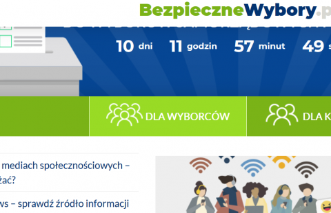 Powstał portal edukujący o nadużyciach w internecie w okresie przedwyborczym