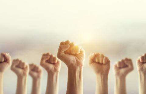 Pracownicy pomocy społecznej protestują i żądają podwyżek