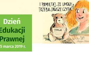 Sędziowie, prawnicy, kuratorzy wspólnie o prawie - Dzień Edukacji Prawnej