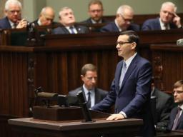 Rząd Morawieckiego z poparciem Sejmu
