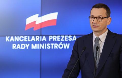 Morawiecki: nie zawieszamy budowy dróg, jutro przedstawimy plan odmrażania gospodarki