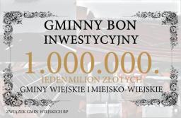 Gminy wiejskie proponują bon inwestycyjny - milion złotych dla najsłabszych samorządów