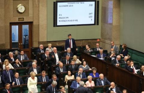 Sejm opublikował porządek obrad na przyszły tydzień