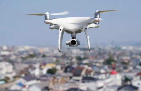Policyjne drony w akcji - mandat może spaść z nieba