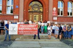 Protesty w wymiarze sprawiedliwości: o wyższe płace i przestrzeganie wyroków TSUE