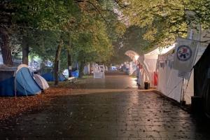 Protest medyków trwa - pierwsze rozmowy w ministerstwie jeszcze bez rezultatów