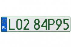 Wycofane z rynku tablice rejestracyjne odbiorą ich producenci