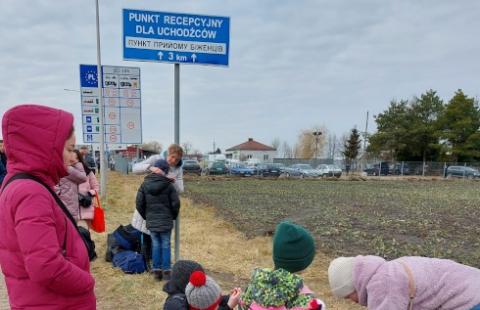 Uchodźcy z Ukrainy nie muszą się rejestrować w punktach recepcyjnych