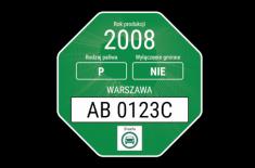Specjalne naklejki pozwolą na wjazd do stref czystego transportu