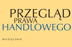 Prace magisterskie o prawie handlowym nagrodzone