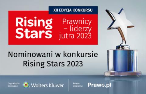 Znamy 35 nominowanych w Rising Stars Prawnicy - Liderzy jutra 2023