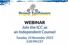 Międzynarodowy Trybunał Karny potrzebuje niezależnych przedstawicieli procesowych ofiar