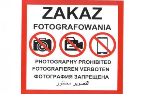 Na ponad 25 tys. obiektów w Polsce pojawi się "zakaz fotografowania"