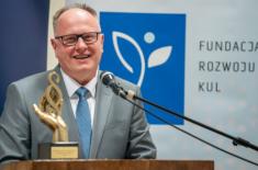 Sędzia Piotr Jakubiec laureatem nagrody prof. Andrzeja Wąska