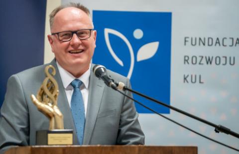 Sędzia Piotr Jakubiec laureatem nagrody prof. Andrzeja Wąska