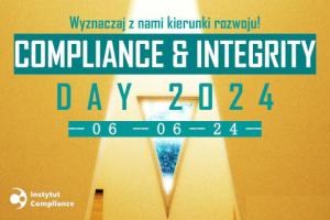 Kolejna edycja Compliance & Integrity Day już 6 czerwca - trwa rejestracja