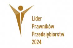 Dr Rafał Rybicki Liderem Prawników Przedsiębiorstw AD 2024