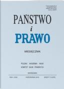 Państwo i Prawo - Nr 10/2018 [872]