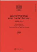 Orzecznictwo Sądu Najwyższego. Izba Karna - Nr 2/2019