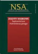 Zeszyty Naukowe Sądownictwa Administracyjnego - Nr 1/2020 (88)