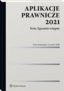 Aplikacje prawnicze 2021. Testy. Egzamin wstępny  ebook
