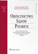 Orzecznictwo Sądów Polskich - Nr 5/2022