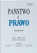 Państwo i Prawo - Nr 8/2022 [918]