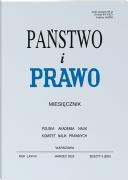 Państwo i Prawo - Nr 3/2023 [925]