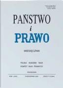 Państwo i Prawo - Nr 10/2023 [932]
