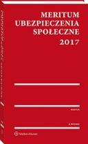 MERITUM Ubezpieczenia społeczne 2017 ebook