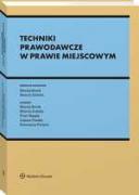 Techniki prawodawcze w prawie miejscowym