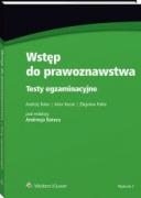 Wstęp do prawoznawstwa. Testy egzaminacyjne