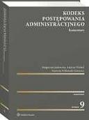 Kodeks postępowania administracyjnego. Komentarz [PRZEDSPRZEDAŻ] ebook