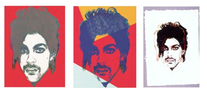 Prince - trzy kolorowe portrety