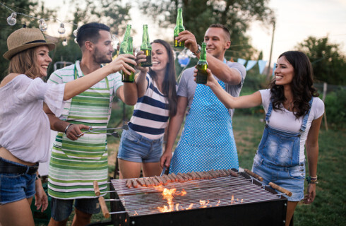 alkohol piwo grill