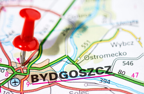 bydgoszcz mapa
