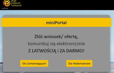 miniportal zamowienia publiczne