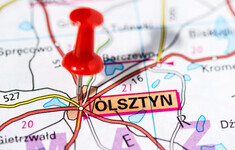 olsztyn mapa