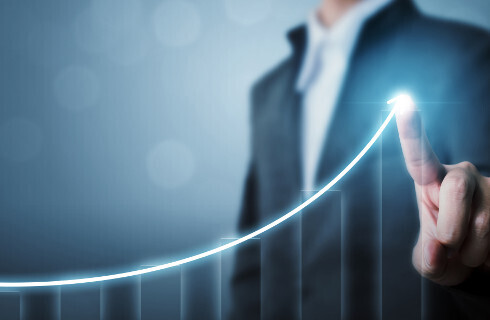 wzrost progres sukces