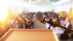 konferencja wyklad kurs mikrofon