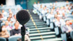 konferencja wyklad kurs mikrofon